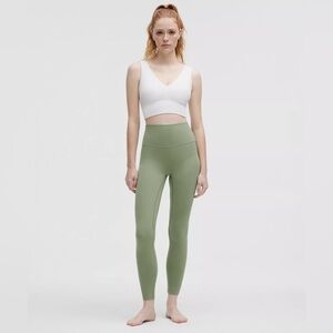 Lululemon Align High Rise Leggings Sage Green Size 4 Yoga Pants